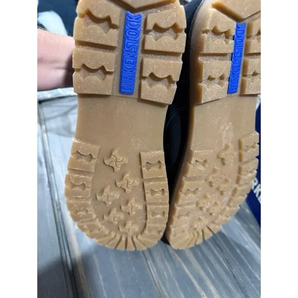 Birkenstock Unisex Pasadena Night Blue Suede Lace-Up Shoes EU Size 43 Normal Fit - Picture 9 of 10